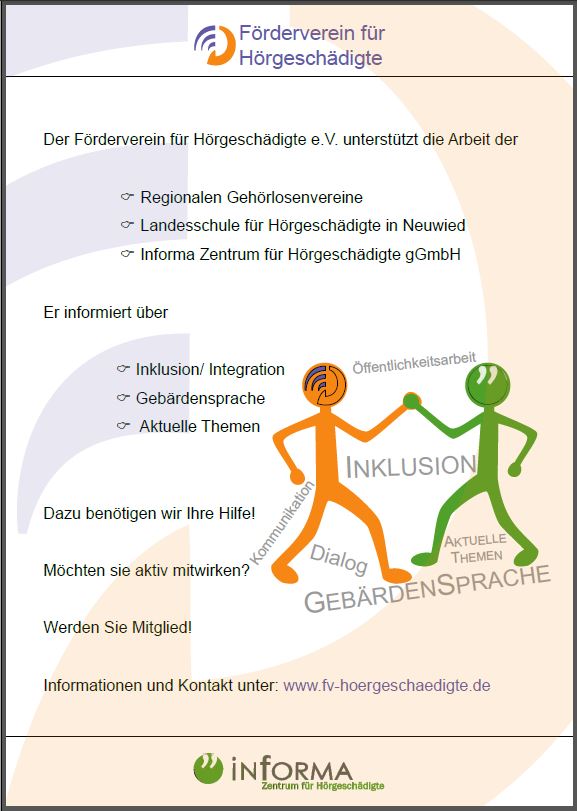 Förderverein-Plakat